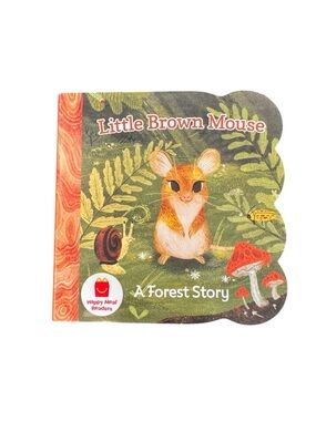 Little Brown Mouse A Forest Story - Kids Book (Green)